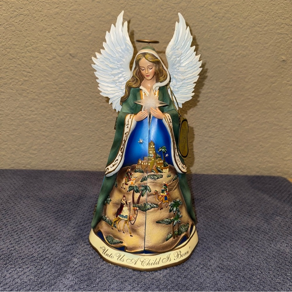Bradford Exchange Thomas Kinkade Talking Angel